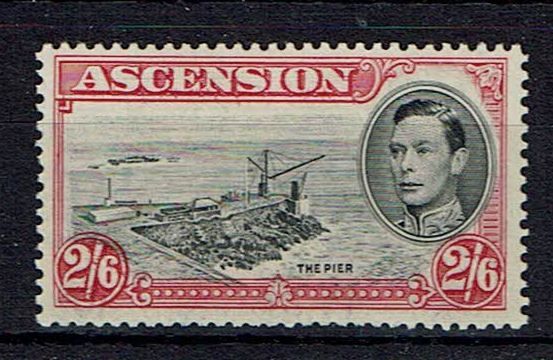 Image of Ascension SG 45a UMM British Commonwealth Stamp